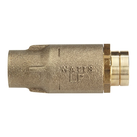 Watts 3/4 In Lead-Free Brass Silent Check Valve, Solder End Connections 0555182